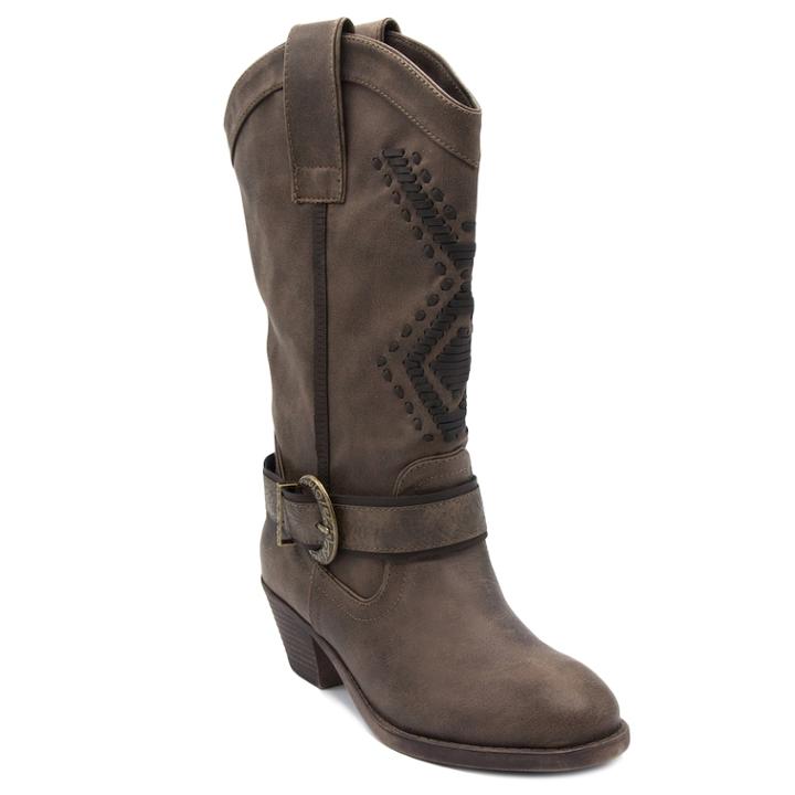 Rampage Snapper Women's Western Boots, Size: Medium (9), Grey