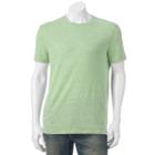 Men's Sonoma Goods For Life&trade; Heathered Everyday Tee, Size: Xl, Med Green