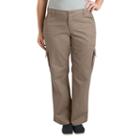 Plus Size Dickies Cargo Pants, Women's, Size: 22 W, Beig/green (beig/khaki)