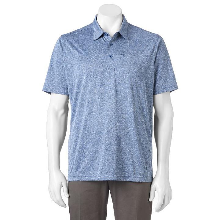 Men's Hemisphere Modern-fit Performance Polo, Size: Xl, Med Blue