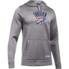 Men's Under Armour Oklahoma City Thunder Fleece Hoodie, Size: Large, Gray