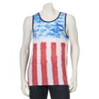 Men's Urban Pipeline&reg; Print Knit Tank, Size: Large, Med Red