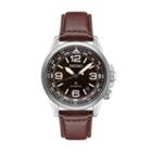 Seiko Men's Prospex Leather Automatic Watch - Srpa95, Brown