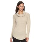 Women's Ab Studio Metallic Cowlneck Sweater, Size: Small, Ovrfl Oth