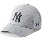 Men's Under Armour New York Yankees Closer Adjustable Snapback Cap, Light Grey