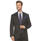 Men's Chaps Classic-fit Performance Blazer, Size: 44 Long, Black