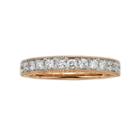 14k Gold 1/2-ct. T.w. Igl Certified Diamond Wedding Ring, Women's, Size: 8, White