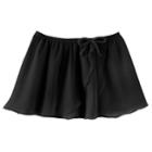 Girls 4-14 Jacques Moret Chiffon Dance Skirt, Size: Medium, Black