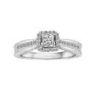14k White Gold 3/4 Carat T.w. Igi Certified Diamond Engagement Ring, Women's, Size: 5.50