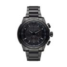 Citizen Eco-drive Men's Ecosphere Black Ion-plated Stainless Steel Chronograph Watch - Ca4184-81e