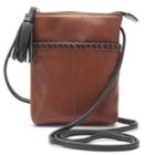 Ili Leather Two-tone Mini Crossbody Bag, Women's, Multicolor