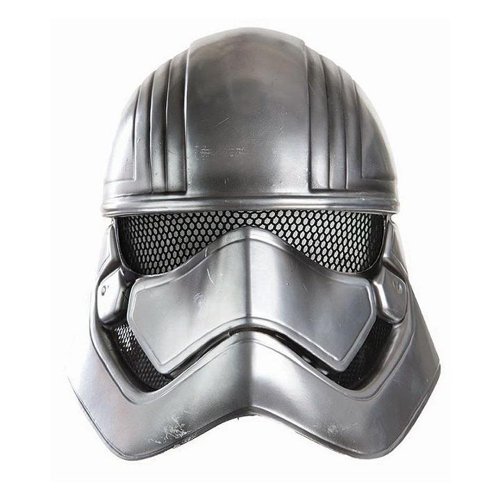 Star Wars: Episode Vii The Force Awakens Captain Phasma Kids Costume Half Helmet, Girl's, Multicolor