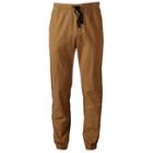 Men's Hollywood Jeans Stretch Twill Jogger Pants, Size: Small, Brown Oth