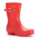 Itasca Rainey Lake Women's Waterproof Rain Boots, Size: 7, Red