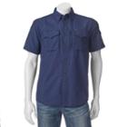 Men's Field & Stream Fishing Guide Button-down Shirt, Size: Xl, Blue (navy)
