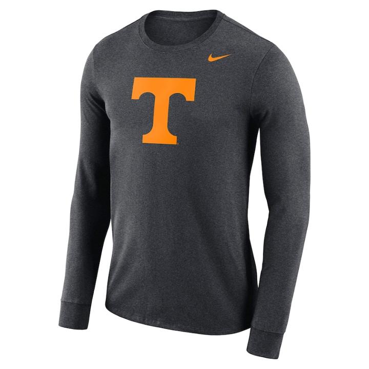 Men's Nike Tennessee Volunteers Dri-fit Logo Tee, Size: Small, Char