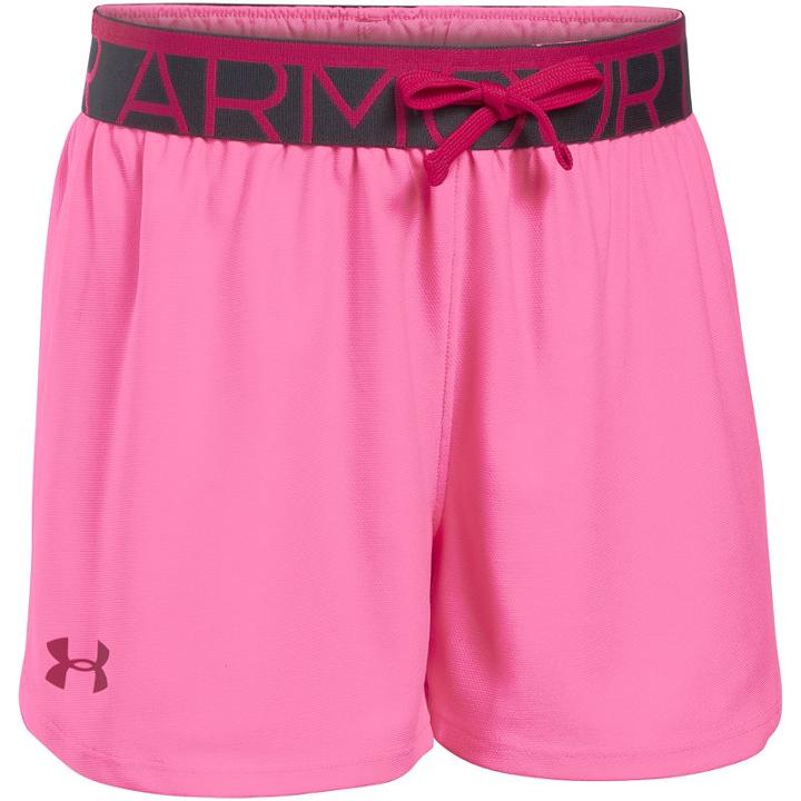 Girls 7-16 Under Armour Play Up Shorts, Size: Xl, Red Other