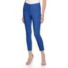 Women's Dana Buchman Ankle Pants, Size: 8, Dark Blue