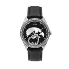 Sparo Women's Beat Iowa Hawkeyes Watch, Black