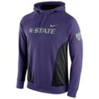 Nike Kansas State Wildcats Basketball Performance Fleece Hoodie - Men, Size: Large, Purple