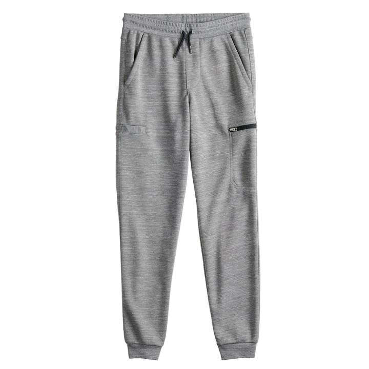 Boys 8-20 Urban Pipeline&trade; Pull-on Modern Jogger Pants, Size: Medium, Light Grey