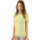 Colosseum Leopard Seamless Crewneck Yoga Top - Women's, Size: Xs-s, Drk Yellow