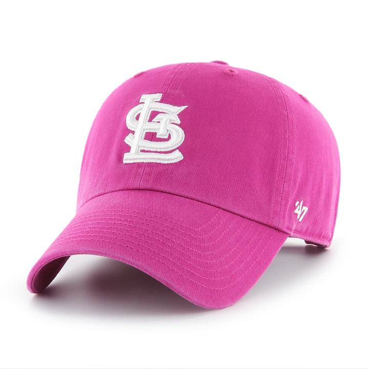 Adult '47 Brand St. Louis Cardinals Clean Up Hat, Women's, Purple