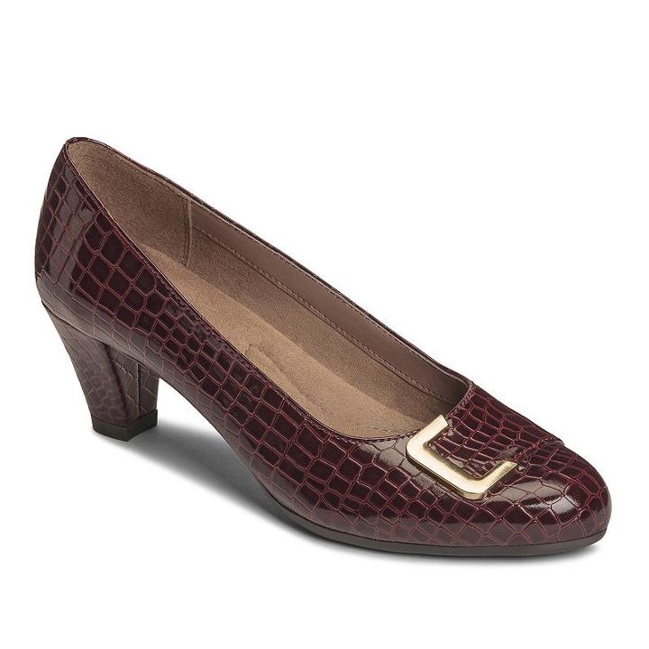 A2 By Aerosoles Shore Fire Women's High Heels, Size: 5.5 Med, Dark Red