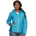 Women's Columbia Tipton Thermal Coil&reg; Hooded Jacket, Size: Small, Turquoise/blue (turq/aqua)