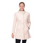 Women's Fleet Street Skirted Wool Blend Coat, Size: Xl, Ovrfl Oth