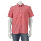 Men's Vans Herringster Button-down Shirt, Size: Xl, Dark Red