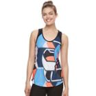 Women's Fila Sport&reg; Chevron Print Mesh Tank Top, Size: Xl, Brt Red