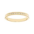 14k Gold 1/10 Carat T.w. Diamond Anniversary Ring, Women's, Size: 9, White