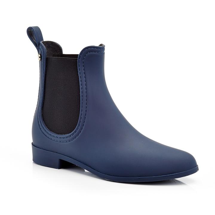 Henry Ferrera Clarity Sky Women's Water Resistant Chelsea Boots, Size: Medium (8), Blue (navy)