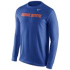 Nike Boise State Broncos Wordmark Tee - Men, Size: Small, Blue