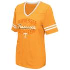 Women's Campus Heritage Tennessee Volunteers Fair Catch Football Tee, Size: Medium, Orange