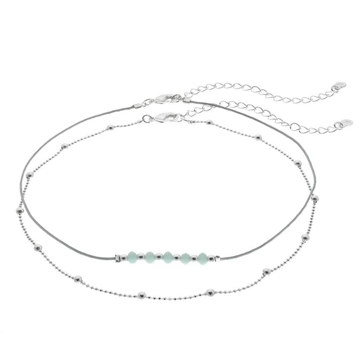 Lc Lauren Conrad 2-piece Choker Necklace Set, Women's, Green