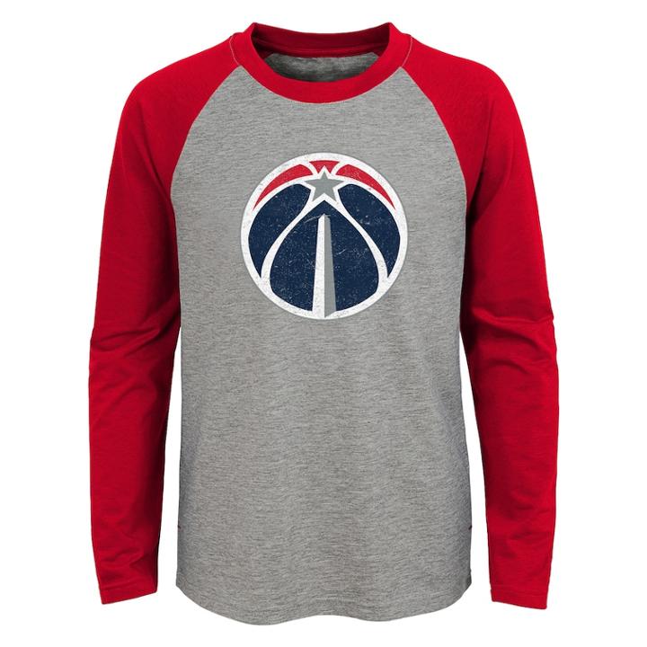 Boys 4-18 Washington Wizards Fadaway Tee, Size: 6-7, Grey