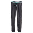 Girls 7-16 & Plus Size So&reg; Metallic Jogger Pants, Size: 16, Turquoise/blue (turq/aqua)