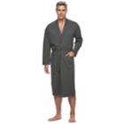 Men's Croft & Barrow&reg; Herringbone Robe, Size: S/m, Black