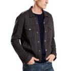 Men's Levi's&reg; French Terry Trucker Jacket, Size: Xl, Black