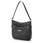 Stone And Co. Joline Leather Shoulder Bag, Women's, Black