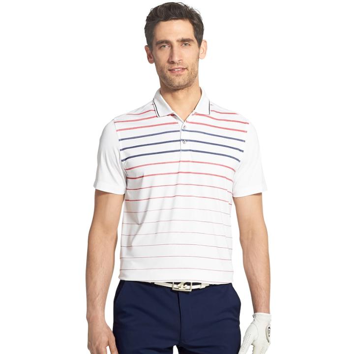 Men's Izod Sportflex Regular-fit Solid Stretch Performance Polo, Size: Xxl, Brt Red