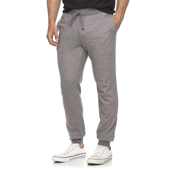 Men's Urban Pipeline Marbled Knit Jogger Pants, Size: Xl, Grey
