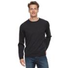 Men Apt. 9&reg; Wool-blend Merino Crewneck Sweater, Size: Xl, Dark Grey
