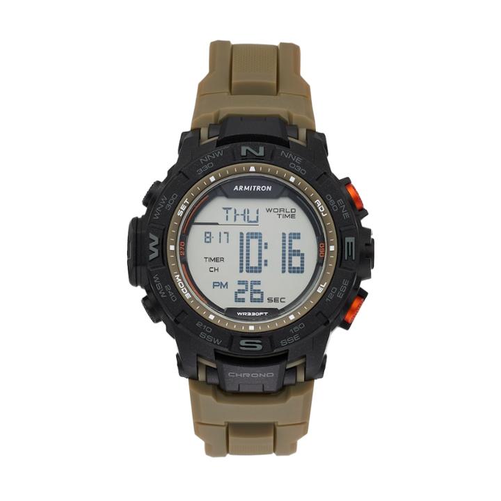 Armitron Men's Digital Chronograph Sport Watch, Size: Large, Green