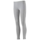 Juniors' So&reg; Side Stripe Gray Leggings, Girl's, Size: Small, Med Grey