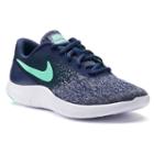 Nike Flex Contact Grade School Girls' Sneakers, Size: 5, Dark Blue