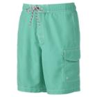 Big & Tall Sonoma Goods For Life&trade; Microfiber Swim Trunks, Men's, Size: L Tall, Lt Green