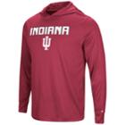Men's Campus Heritage Indiana Hoosiers Hooded Tee, Size: Large, Dark Red